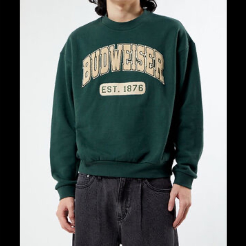 Budweiser Patch Sweater - image 1